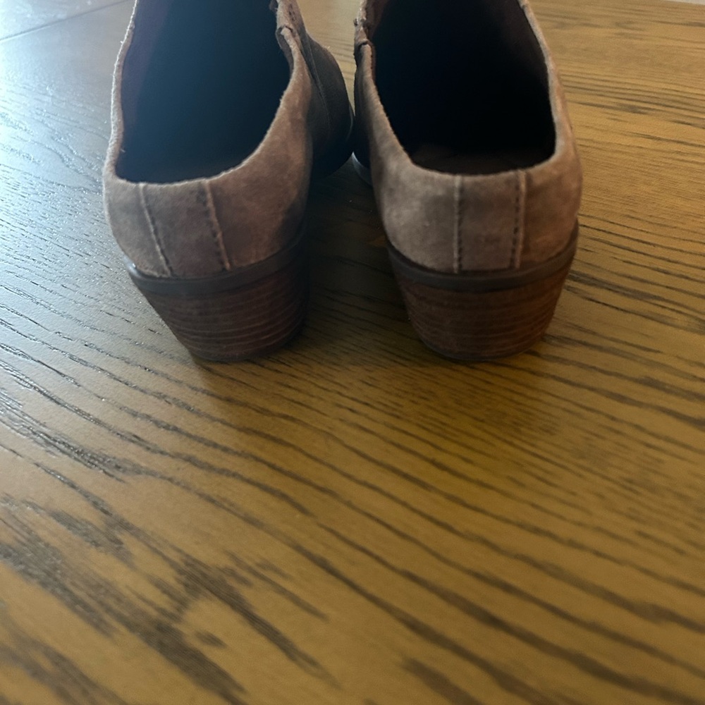 Born leather mule boots - Sz 9 - Picture 3 of 7